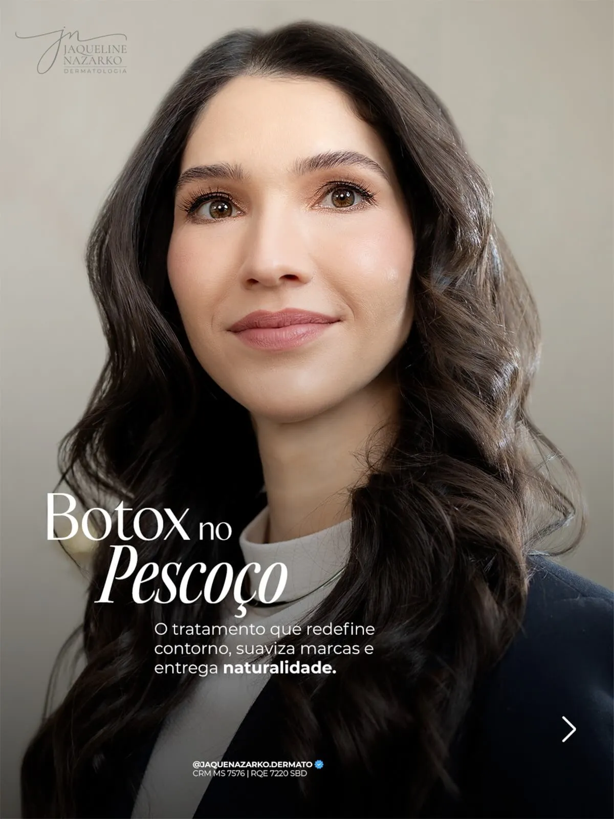 Botox no pescoço: O tratamento que redefine contorno, suaviza marcas e entrega naturalidade.